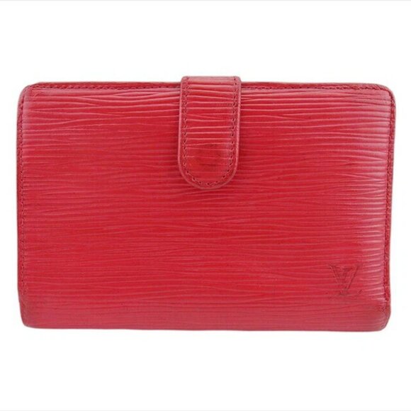 LOUIS VUITTON Gamaguchi Wallet Ep Castillian Epireau Authentic USED - Picture 1 of 9